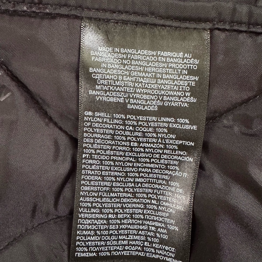 THE NORTH FACE Black Ampato Quilted Liner Longline Jacket - Picture 5 of 5